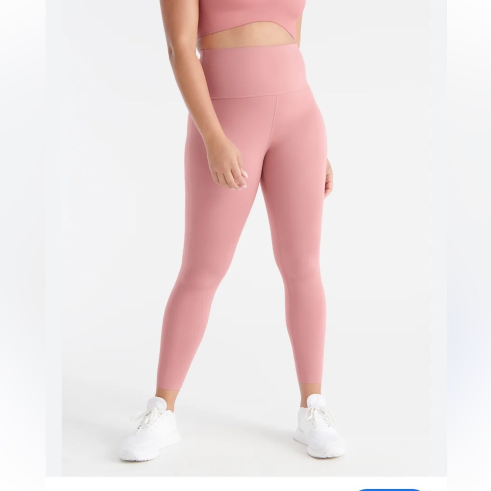 KNIX HiTouch High Rise Lifting Leggings Rosewood Lounge Pink Size L Limited Ed